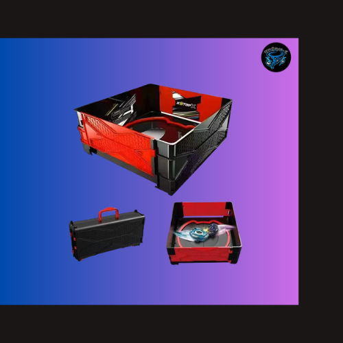 Foldable BX Bey X Clash and Carry Beystadium Battle Arena Stadium for Gyro Metal Top Fighting Game Christmas Gift