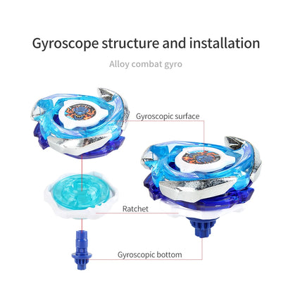 Arena-X Dran Brave S6-60V CX-01 Battle Top with Launcher Set Spinning Toy Metal Fighting Game Gift