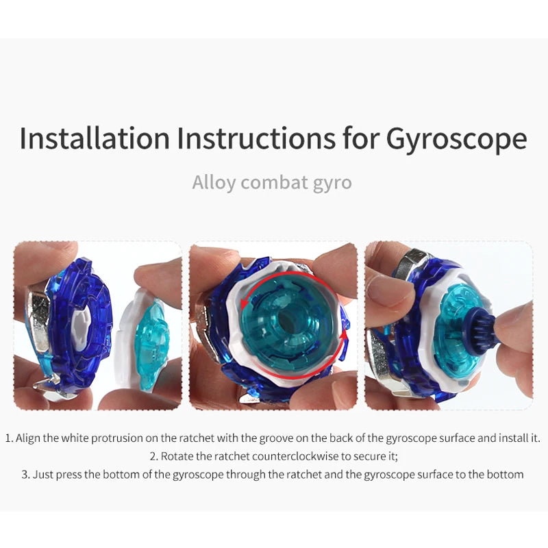 Arena-X Dran Brave S6-60V CX-01 Battle Top with Launcher Set Spinning Toy Metal Fighting Game Gift