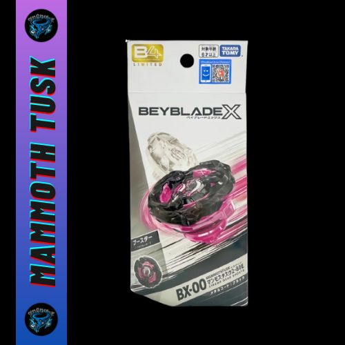 Arena-X  BX-00 Battle X Mammoth Tusk 2-80E Metal Coat Black Version with original packaging Limited rare