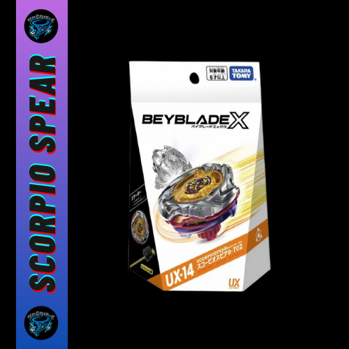 Arena-X beyscollector BEYS  UX-14 Scorpio Spear 0-70Z Battle X Starter New