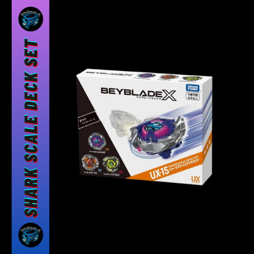 beyscollector   UX-15 Shark Scale Deck Set Contents SharkScale 4-50UF TyrannoRoar 1-70L HellsBrave J3-60GF